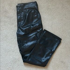 NWOT Faux Leather Pants